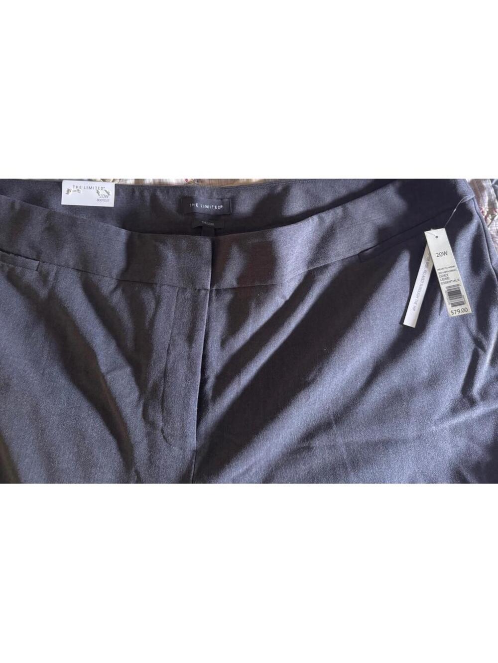 The Limited Light Gray Dress Pants - Size 20W - New with Tags - Picture 5 of 7
